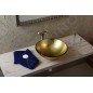 Sapho Reitano Rubinetteria Antea - Mitigeur de lavabo avec garniture de vidage, hauteur 245 mm, chrome/doré 3172L Sapho Reitano Rubinetteria Antea - Mitigeur de lavabo avec garniture de vidage, hauteur 245 mm, chrome/doré 3172L