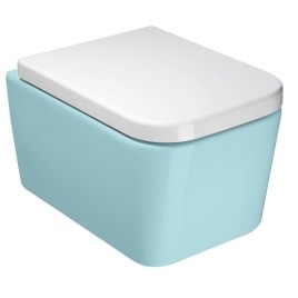 TRACCIA Soft Close Toilet Seat, blanc