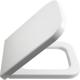 TRACCIA Soft Close Toilet Seat, blanc