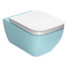 TRACCIA Soft Close Toilet Seat, blanc