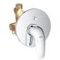 Grohe Eurostyle - Mitigeur de baignoire encastré avec le corps, chrome 23730003