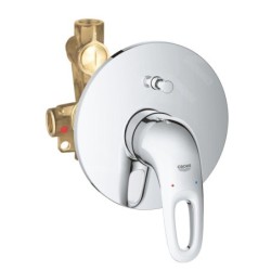 Grohe Eurostyle - Mitigeur de baignoire encastré, chrome 33637003