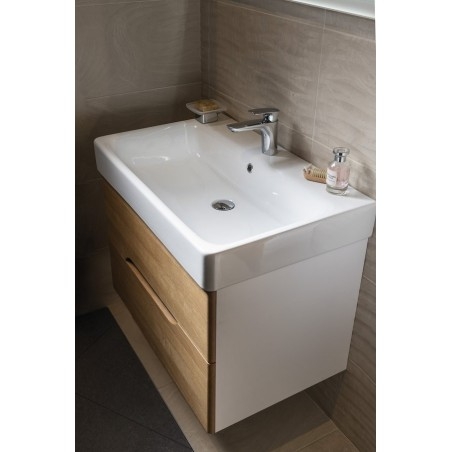 SAND Ceramic Washbasin 80x50 cm, blanc ExtraGlaze