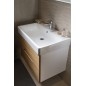 SAND Ceramic Washbasin 80x50 cm, blanc ExtraGlaze SAND Ceramic Washbasin 80x50 cm, blanc ExtraGlaze