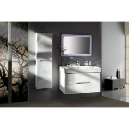 SAND Ceramic Washbasin 100x50 cm, blanc ExtraGlaze