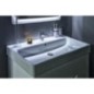 SAND Ceramic Washbasin 100x50 cm, blanc ExtraGlaze SAND Ceramic Washbasin 100x50 cm, blanc ExtraGlaze