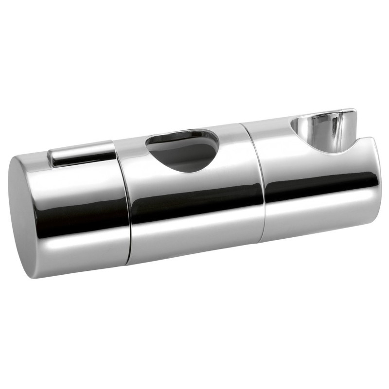 Diapositive de remplacement pour barre de douche 22mm, ABS/chrome