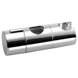 Diapositive de remplacement pour barre de douche 22mm, ABS/chrome