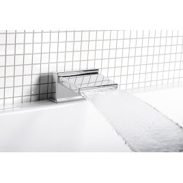 Bain de chute de pont, (W) 145mm, chrome