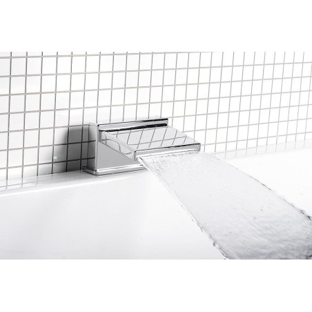 Bain de chute de pont, (W) 145mm, chrome