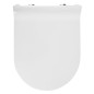 PURA/KUBE X/NORM Soft Fermer siège de toilette, SLIM, blanc/chrome PURA/KUBE X/NORM Soft Fermer siège de toilette, SLIM, blanc/chrome