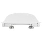 PURA/KUBE X/NORM Soft Fermer siège de toilette, SLIM, blanc/chrome PURA/KUBE X/NORM Soft Fermer siège de toilette, SLIM, blanc/chrome