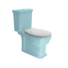 CLASSIC Doux Fermer siège de toilette, blanc/chrome