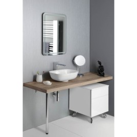 AVICE MDF Washbasin Countertop 150x50cm, chêne rover