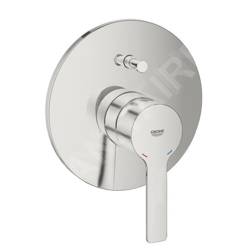 Grohe Lineare - Mitigeur de baignoire encastré, supersteel 19297DC1