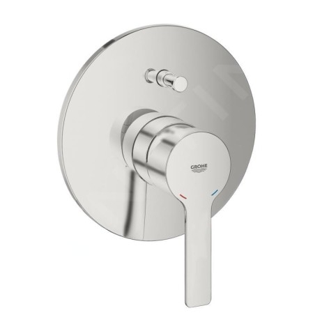 Grohe Lineare - Mitigeur de baignoire encastré, supersteel 19297DC1