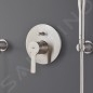 Grohe Lineare - Mitigeur de baignoire encastré, supersteel 19297DC1