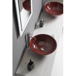 AVICE MDF Washbasin Countertop 190x50cm, chêne ancien