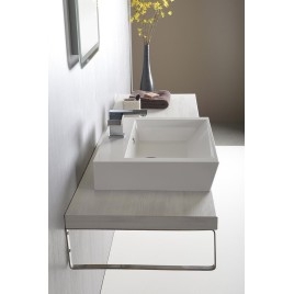 AVICE MDF Washbasin Countertop 190x50cm, chêne ancien