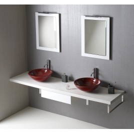 AVICE MDF Washbasin Countertop 190x50cm, chêne ancien