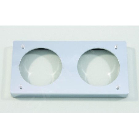 Ideal Standard Archimodule - Petit cadre à distance pour rosette à 2 trous (83 x 166 mm) (10 mm), chrome A963765AA