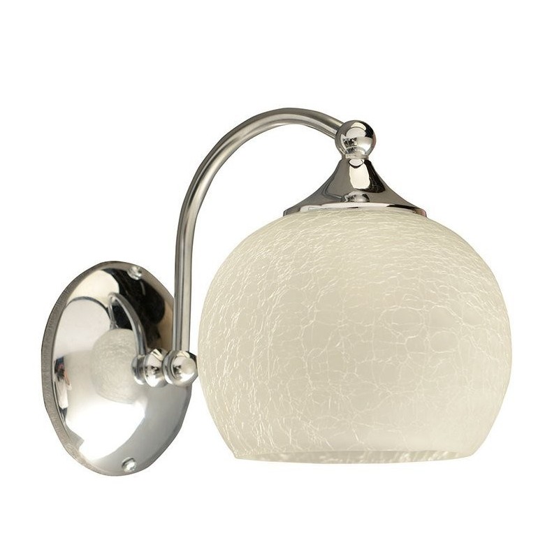 VerITA plafond lumière E27, 40W, 230V, chrome