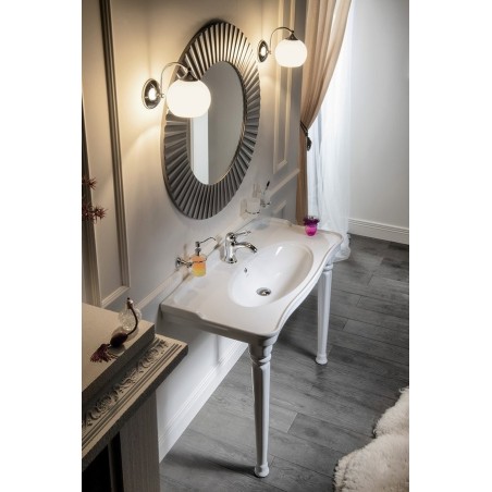 VerITA plafond lumière E27, 40W, 230V, chrome