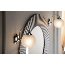 VerITA plafond lumière E27, 40W, 230V, chrome