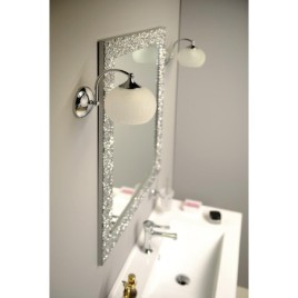 VerITA plafond lumière E27, 40W, 230V, chrome