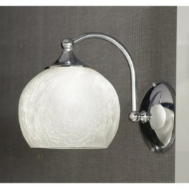 VerITA plafond lumière E27, 40W, 230V, chrome