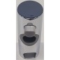 Diapositive de remplacement pour barre de douche 21mm, ABS/chrome