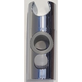 Diapositive de remplacement pour barre de douche 21mm, ABS/chrome