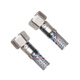 Poignée flexible en acier inoxydable FxF 3/8"x3/8", (L) 60cm