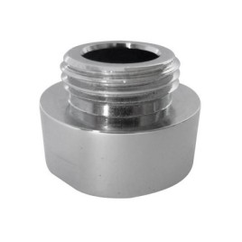 Réducteur de laiton 3/4"x1/2", chrome