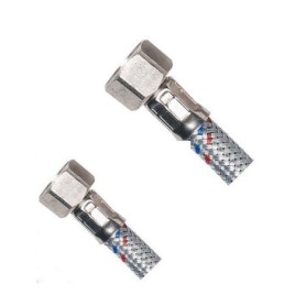 Poignée flexible en acier inoxydable FxF 3/8"x1/2", (L) 40cm