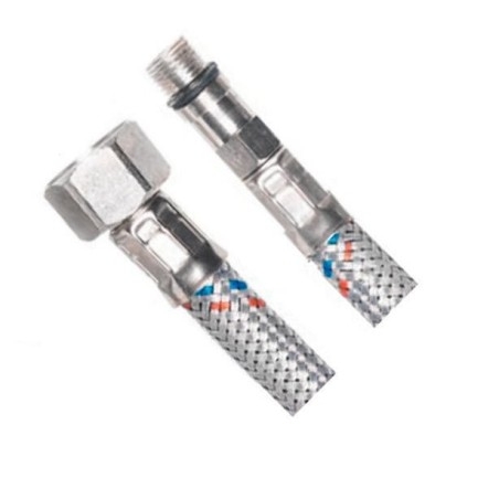 Poignée en acier inoxydable flexible M10x3/8", (L) 40cm