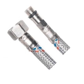 Poignée en acier inoxydable flexible M10x3/8", (L) 50cm