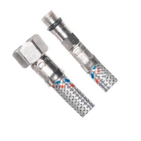 Poignée en acier inoxydable flexible M10x3/8", (L) 60cm