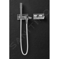 Ideal Standard Archimodule - Rosette de revêtement à 2 trous 83 x 166 mm, chrome A1505AA