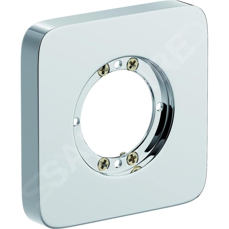 Ideal Standard Archimodule - Rosette de revêtement à 1 trou SOFT 83 x 83 mm, chrome A1540AA