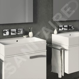 Ideal Standard Archimodule - Rosette de revêtement à 1 trou SOFT 83 x 83 mm, chrome A1540AA