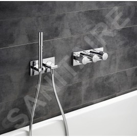 Ideal Standard Archimodule - Rosette de revêtement à 3 trous 83 x 249 mm, chrome A1506AA