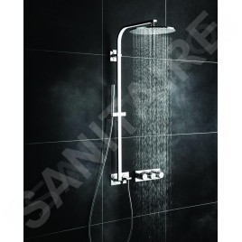 Ideal Standard Archimodule - Rosette de revêtement à 3 trous 83 x 249 mm, chrome A1506AA