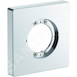 Ideal Standard Archimodule - Rosette de revêtement à 1 trou 83 x 83 mm, chrome A1504AA