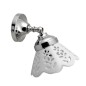 TRAPANI lumière E14 40W, 230V, ombre de lumière céramique, chrome
