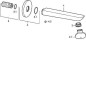 Hansa Ligna - Bec déverseur, chrome 06822102