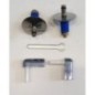 Charnières pour le siège de toilette DP101, avec une broche