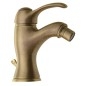 KIRKÉ Mélangeur Bidet avec déchets pop up, bronze
