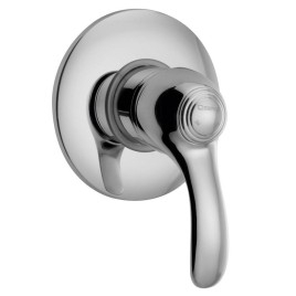 KIRKÉ Mélangeur de douche en béton, 1 sortie, chrome