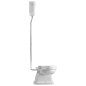 WALDORF Tube Cistern de haut niveau, chrome